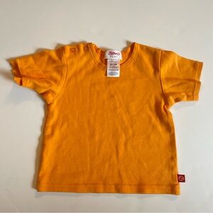 Zutano Baby Bright Orange Short Sleeve Tee
